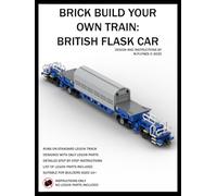 BRICK BUILD YOUR OWN TRAIN: BRITISH FLASK CAR