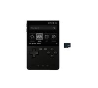 Brick Hammer Retro Handheld Game Console Metal CNC Aluminum Alloy Body 3.2inch IPS Screen with 256GB Card Black