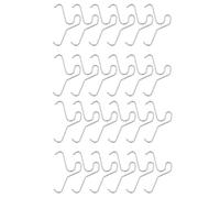 Brick Hooks, 24-Piece Heavy Duty No-Drill Clamp, Wall Brick Hangers No Drill Outdoor, for Indoor Garden House Fireplace String Lights Wreath Garland Potted Plant