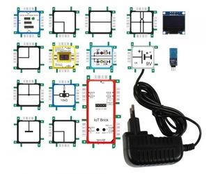 Brick´r´knowledge experimentier-set internet of things set iot 13809