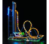 Brick Shine Kit de luces GC para Lego 10303 Loop Coaster 10303 (juego de lego no incluido) (clásico)