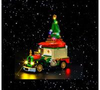 Brick Shine Kit de luces para camión de reparto de Papá Noel 40746 (el juego de modelo no está incluido) (clásico)