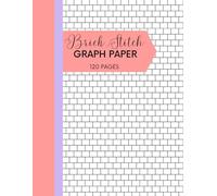 Brick Stitch Graph Paper / Beading Graph Paper / Create Your Own Designs / Includes Table of Contents / 120 Pages