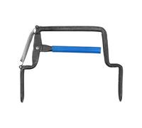 Brick Tongs Lifting Tool, Heavy Duty Steel Claw, Adjustable Grip Handle, Durabled Rust Resistant Construction for Home Renovation, Garden Projects, Construction Use, 8.1x11.6ines
