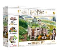 Brick Trick- Construye, Cabaña de Hagrid, EKO Brick, DIY, 240, Reutilizable, A Partir de 7 años Construir con Ladrillos, Color (Trefl 61598)