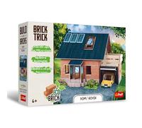 Brick Trick Trefl Casa/House - Construye con Ladrillos, Bloques Eco de ladrillo Real, 290 Ladrillos, para niños a Partir de 6 años
