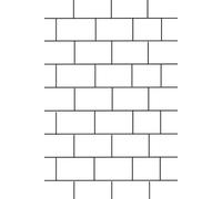 Brick Wall Pattern Notebook. White Edition. 6 x 9 with 100 lined pages. Ideal for working, drawing and jotting down fun ideas! Both kids and adults are able to use this fun notebook!