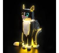 BrickBling Juego de Luces Compatible con Lego Tuxedo Cat 21349, Juego de Iluminación Decorativa Compatible con Lego Ideas Tuxedo Cat Juguete Creativo