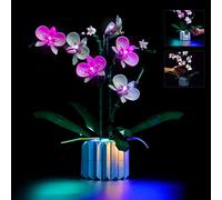 BrickBling Juego de Luces LED Compatible con Lego 10311 Orquídea Botánica Set (solo luces, no incluye bloque de construcción), versión de control