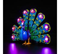 BrickBling Juego de luces LED compatible con Lego 31157 Exotic Peacock (no modelo), juego de iluminación decorativa compatible con Lego Exotic Peacock Juguetes creativos
