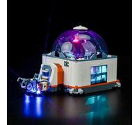 BrickBling Juego de Luces LED Compatible con Lego 60439 Space Science Lab, Juego de iluminación Decorativa Compatible con Lego Space Science Lab Juguetes creativos