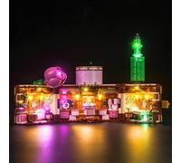 BrickBling Juego de luces LED compatible con Lego 75683 Glinda y Elphaba dormitorio (modelo no incluido), juego de iluminación decorativa, juguete creativo