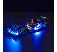 BrickBling Juego de Luces LED Compatible con Lego Mercedes-AMG F1 W14 E Performance Pull-Back, Juego de Iluminación Decorativa para 42165 Technic Mercedes-AMG F1 W14 E Performance Race Car Juguetes
