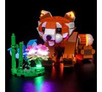BrickBling Juego de luces LED compatible con Lego Red Panda 31394 (no | Kit de iluminación decorativa, fácil montaje e iluminación estable, regalo perfecto para fiestas