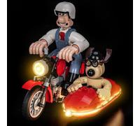 BrickBling Juego de luces LED compatible con Lego Wallace & Gromit 21371 | (Sin modelo) Juego de iluminación decorativa, fácil montaje e iluminación estable, regalo perfecto para fiestas