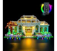 BrickBling Juego de luces LED con mando a distancia para Lego 21353 The Botanical Garden (no Lego), juego de iluminación decorativa para Lego The Botanical Garden