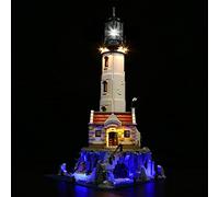 BrickBling Juego de Luces LED para Faro Motorizado Lego 21335 - Regalo Creativo (Solo Luces, Sin Modelo Lego) - Versión Estándar