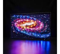 BrickBling Juego de luces LED para Lego 31212 The Milky Way Galaxy, juego de iluminación decorativa para Lego The Milky Way Galaxy Juguetes creativos - Versión estándar