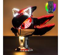 BrickBling Juego de luces y control remoto compatible con Lego 77000 Shadow The H'edgehog (modelo no incluido), juego de iluminación LED, juguete creativo