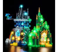 BrickBling Kit de iluminación LED compatible con Lego Wicked Emerald City y Kiamo Ko Castle, luz creativa compatible solo con Lego 75689, no viene con modelo