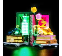 BrickBling Kit de iluminación LED compatible con sujetalibros Lego Wicked Glinda y Elphaba, luz creativa compatible solo con luces Lego 75691, no viene con modelo (luz 75691)