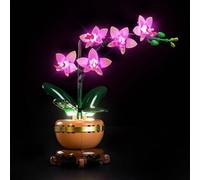 BrickBling Kit de luz compatible con Lego 10343 Mini Orchid Botanical Collection Set (no modelo), juego de iluminación LED compatible con Mini Orchid 10343 juguete creativo