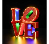 BrickBling Kit de luz compatible con Lego Love 31214 (no modelo), juego de iluminación LED compatible con Lego 31214 Love Creative Toys