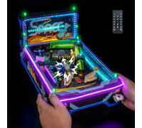 BrickBling Kit de luz de mando a distancia compatible con Lego 11374 Arcade Pinball Machine