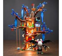 BrickBling Kit de luz LED compatible con L-e-g-o DREAMZzz Fantastical Tree House 71461-sin modelo