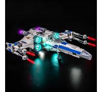 BrickBling Luces LED compatibles con Lego New Republic X-Wing Starfighter 75460 (solo luces, no vienen con modelo) (luz de versión clásica)
