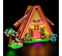 BrickBling Luz compatible con Lego Friends Nature Glamping Cabin, iluminación LED compatible con Lego 42682, excluyendo el modelo