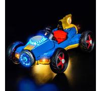 BrickBling Luz compatible con Lego Mario Kart - Luigi & Mach 72050, solo luces, no viene con modelo (RC versión Light)