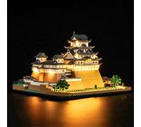 BrickBling Luz LED compatible con Lego Architecture 21060 Himeji Castle | Luces creativas compatibles con Lego Himeji Castle, gran regalo (sin modelo)