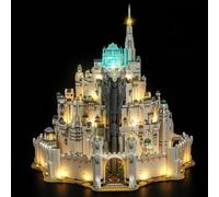 BrickBling Luz LED compatible con Lego Minas Tirith, iluminación creativa compatible con Lego 11377, no viene con modelo (RC versión Light)