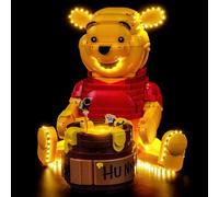 BrickBling Luz LED compatible con Lego Winnie the Pooh, iluminación creativa compatible con Lego 43300, no viene con modelo