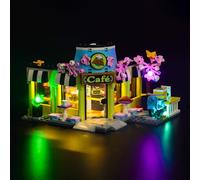 BrickBling Luz LED para Lego Friends Heartlake City Café Building (sin modelo, solo luces), kit de iluminación creativa compatible con Lego 42618