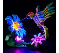 BrickBling Solo luz LED, compatible con Lego Creator 3 en 1 animales salvajes: colibrí colorido 31384, no viene con modelo