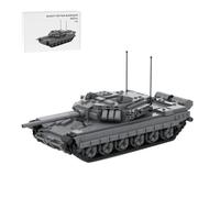BrickCraftWorks Juego de bloques de construcción de tanques rusos T-90 a escala 1/35, modelo de tanque militar coleccionable de la Segunda Guerra Mundial para adultos para construir y exhibir, gran