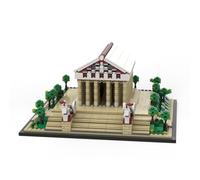 BrickCraftWorks Modelos de construcción históricos, Artemis Temple Model Assembly Toy Building Blocks Set Creative Ornament (2056PCS), 28,4 x 28,8 x 13,9 cm, tipo 3, RNM43409SEERLY7D16XISF