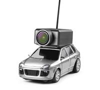 BrickCraftWorks WL 1/64 - Mini coche RC controlado por aplicación con cámara HD 720P, modos de 3 velocidades, giroscopio y luces LED, coche de control remoto para adultos