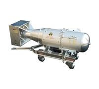Brickddyin WW2 Memorabilia, bomba tipo pistola de la Segunda Guerra Mundial, juguete de montaje militar mecánico 3D de metal completo (versión de kit/78 piezas)