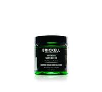 Brickell Men’s Products - Mantequilla de Afeitar Suave Sin Brocha para Hombres - Natural y Orgánica (Sin fragancia) - 147 ml