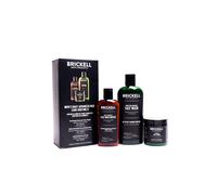 Brickell Men's Daily Advanced Face Rutine II Carco facial activado Facial Facial Facilizador Fuera hidratante locin natural y orgnico sin perfume