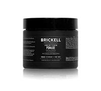 Brickell Men's Pomada Texturizante de Fijación Fuerte para Hombres, Natural y Orgánica, Pomada de Fibra Flexible, 59 Mililitros, Perfumada