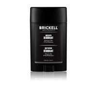 Brickell Men's Products Desodorante natural para hombres, natural y orgánico, sin aluminio, alcohol ni bicarbonato de sodio, 78 ml (Sin perfume)