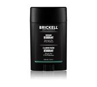 Brickell Men's Products Desodorante natural para hombres, natural y orgánico, sin aluminio, alcohol ni bicarbonato de sodio, 78 ml (Menta fresca)