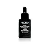 Brickell Suero Facial Antienvejecimiento con Vitamina C para Hombres, Suero Facial Reparador de Noche para Hombres, Suero Facial de Ácido Hialurónico Natural y Orgánico, 30 ml, Perfumado