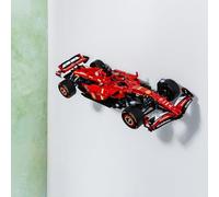 Brickify Soporte de pared compatible con Lego Technic Ferrari SF-24 42207, muestra tu coche de forma segura, juego Lego no incluido