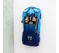 Brickify Soporte de pared para Lego Technic Bugatti Chiron 42083, muestra tu coche de forma segura