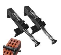 Bricklaying Line Puller - Masonry String Line Tensioner Block | Engineering Stainless Steel Spring Clamp | Perfect For Straight Accurate Brick Wall Laying & Construction Projects